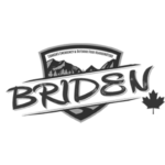 Briden Solutions logo in black and white