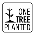 One Tree Planted logo in black and white